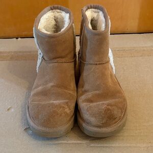 UGG Tan Shearling Boots